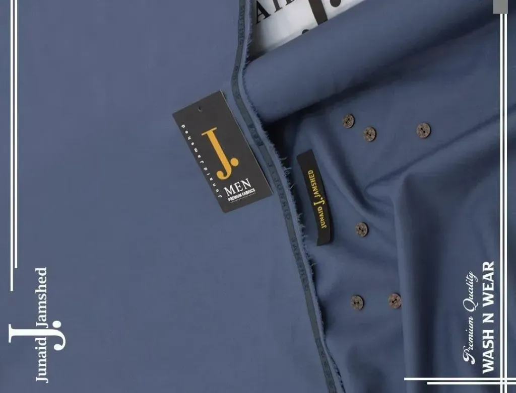 Men's unstitched wash and wear plain suit