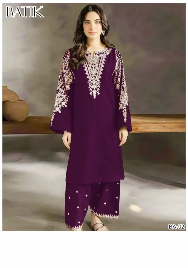 Women's unstitched suit