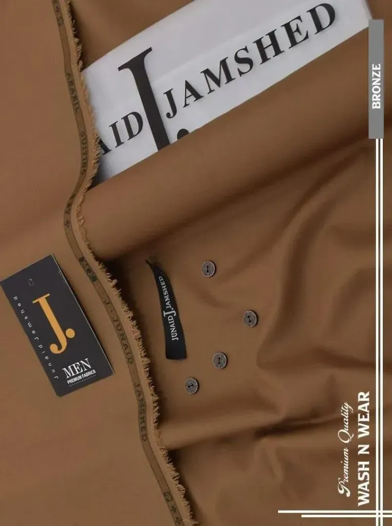 Men's unstitched wash and wear plain suit